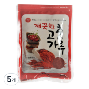 햇살나래 깨끗한 고춧가루, 200g, 5개