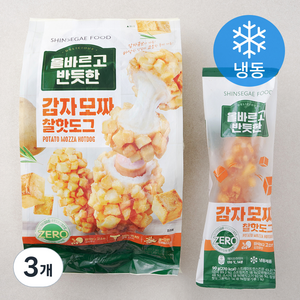 올바르고 반듯한 감자 모짜 찰핫도그 6개입 (냉동), 90g, 18개