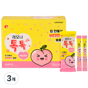 레모나 톡톡 비타민C, 200g, 3개