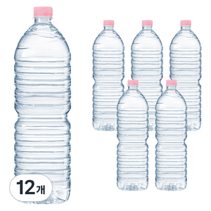 CRYSTAL 생수 무라벨, 2L, 12개