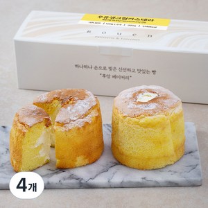 후앙 우유 생크림 카스테라, 360g, 4개