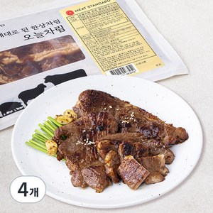 오늘차림 한돈 칼집 양념구이, 4개, 700g