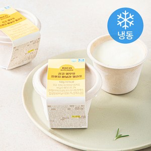 리코키친 생우유 프렌치 바닐라 젤라또 (냉동), 100g, 3개