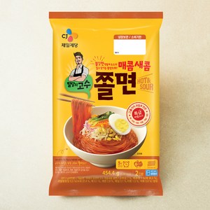 CJ제일제당 밀당의고수 쫄면 2인분, 454.4g, 1개