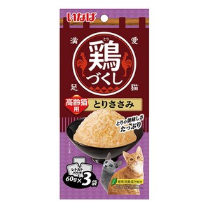 챠오 고양이 치킨가득파우치 고령묘용 3p, 닭가슴살, 180g, 1개