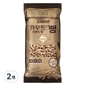 내추럴박스 카무트 뻥 무설탕, 2개, 150g