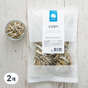 조혜정의멸치연구소 국산 손질 멸치, 150g, 2개