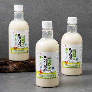 프레시오늘 신선냉장 껍질째 손수 영양가득 진한 윤성순장모님 장단콩 콩국, 500ml, 3개