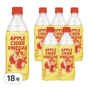 클룹 애사비소다 오리지널, 500ml, 18개