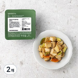 집반찬연구소 한입 두부간장조림, 250g, 2개