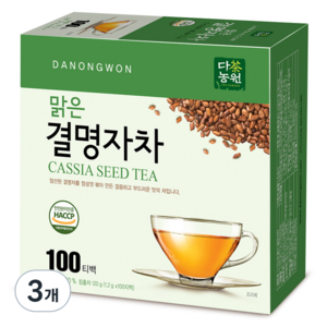 다농원 맑은결명자차, 1.2g, 100개입, 3개