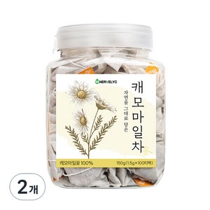 이너블릭 캐모마일 차, 1.5g, 100개입, 2개