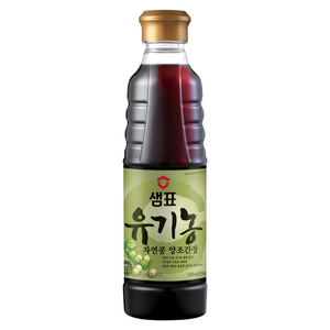 샘표 유기농 자연콩 양조간장, 500ml, 1개