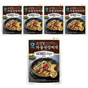 호밍스 고깃집 차돌된장찌개, 450g, 5개