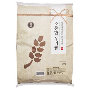 곰곰 소중한 우리쌀 2024년(햅쌀), 20kg(상등급), 1개