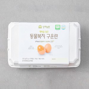 상하농원 동물복지 구운란, 15구, 1개, 525g