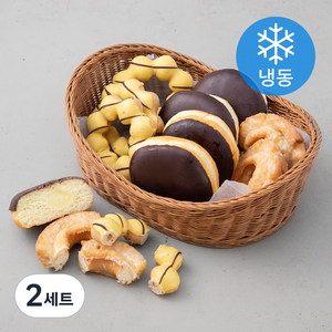 디엔비 도넛 멀티팩 B타입 12개 (냉동), 660g, 2세트