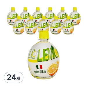 juic 레몬주스, 200ml, 24개