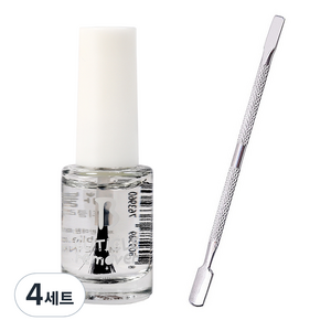 메이브라운 셀프네일 네일케어세트 큐티클 리무버 5ml + 푸셔, 큐티클리무버 5ml + 푸셔, 4세트