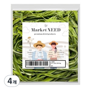 마켓니드 궁채, 50g, 4개