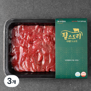 팜스토리 국내산 소고기 잡채용 (냉장), 300g, 3개