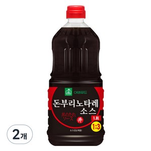 이엔푸드 돈부리노타레소스, 1.8L, 2개