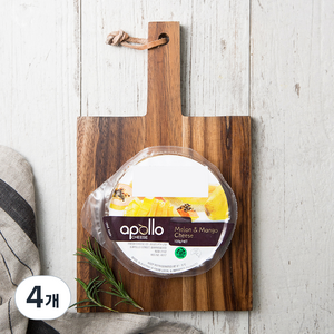 APOLLO 멜론 앤 망고 치즈, 125g, 4개