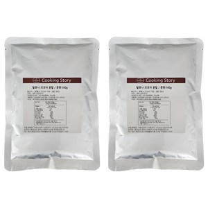 쿠킹스토리 발로나 코코아분말, 100g, 2개, 1개입