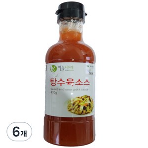 이슬나라 탕수육소스, 6개, 470g