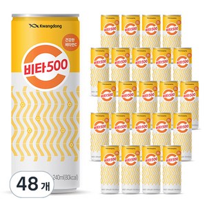 비타500 캔, 240ml, 48개