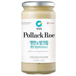 청정원 명란크림 파스타소스, 350g, 1개