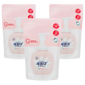 온더바디 세꼼마 항균 버블 핸드워시 리필 파우더향, 200ml, 3개