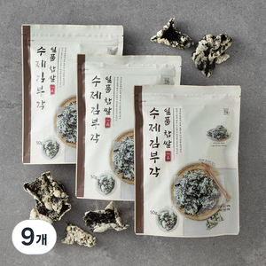 일품 찹쌀 수제 김부각, 50g, 9개