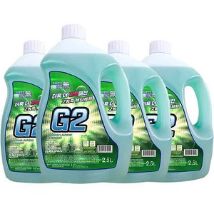 G2 고농축 액체세제 본품, 2.5L, 4개