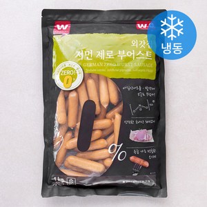 외갓집 저먼 제로 부어스트 (냉동), 1kg, 1개