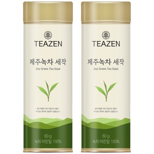 티젠 제주녹차 세작, 60g, 1개입, 2개