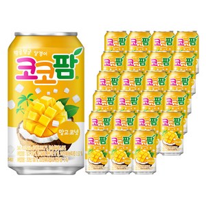 코코팜 망고코넛, 340ml, 24개