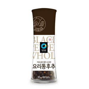 청정원 요리통후추, 35g, 6개