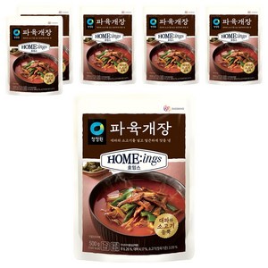 호밍스 파육개장, 500g, 6개
