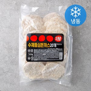 식자재왕 수제 등심돈까스 (냉동), 1.6kg, 1개