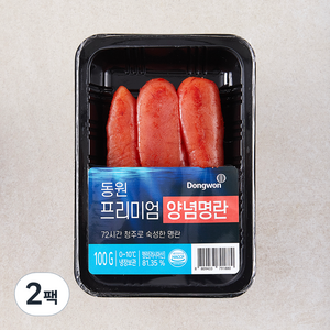 동원 프리미엄 양념명란, 100g, 2팩