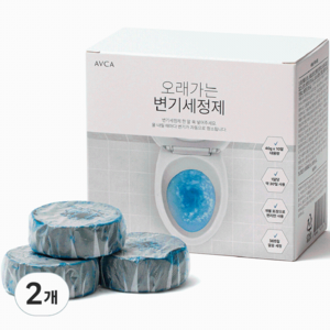 아브카 오래가는 변기세정제 10p, 400g, 2개