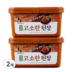 곰곰 고소한 된장, 1kg, 2개