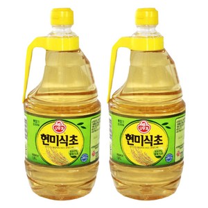 오뚜기 현미식초, 1.8L, 2개