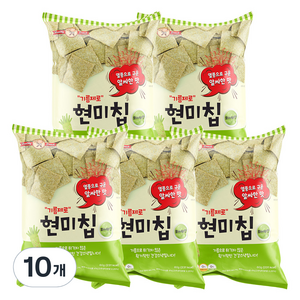 기름제로 현미칩 와사비맛, 60g, 10개