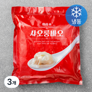 창화루 샤오룽바오 (냉동), 375g, 3개