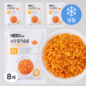 허닭 닭가슴살 깍두기 곤약볶음밥 (냉동), 250g, 8개