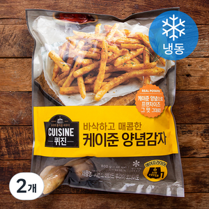 동원 퀴진 케이준 양념감자 (냉동), 800g, 2개