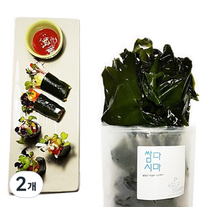 우진수산 염장 쌈다시마, 2개, 1kg