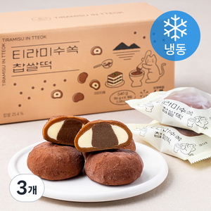 쿠캣 티라미수쏙 찹쌀떡 9개입 (냉동), 540g, 3개